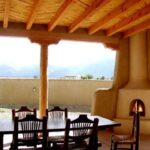 Sierra Remodeling southwest outdoor patio with beautiful kiva fireplace!