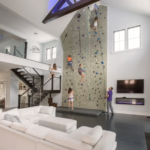 Charleston climbing-wall house